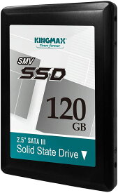 KINGMAX 2.5インチ SSD 120GB SATA3 TLCチップ PHISONコントローラー搭載 7mm厚 3年保証 国内正規品 KM120GSMV32