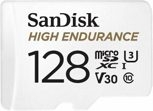 SanDisk �T���f�B�X�N �h���C�u���R�[�_�[��h�ƃJ�����ɍœK�I���ϋv microSDXC�J�[�h 128GB UHS-1 U3 A2 V30�Ή� SDSQQNR-128G-GN6IA