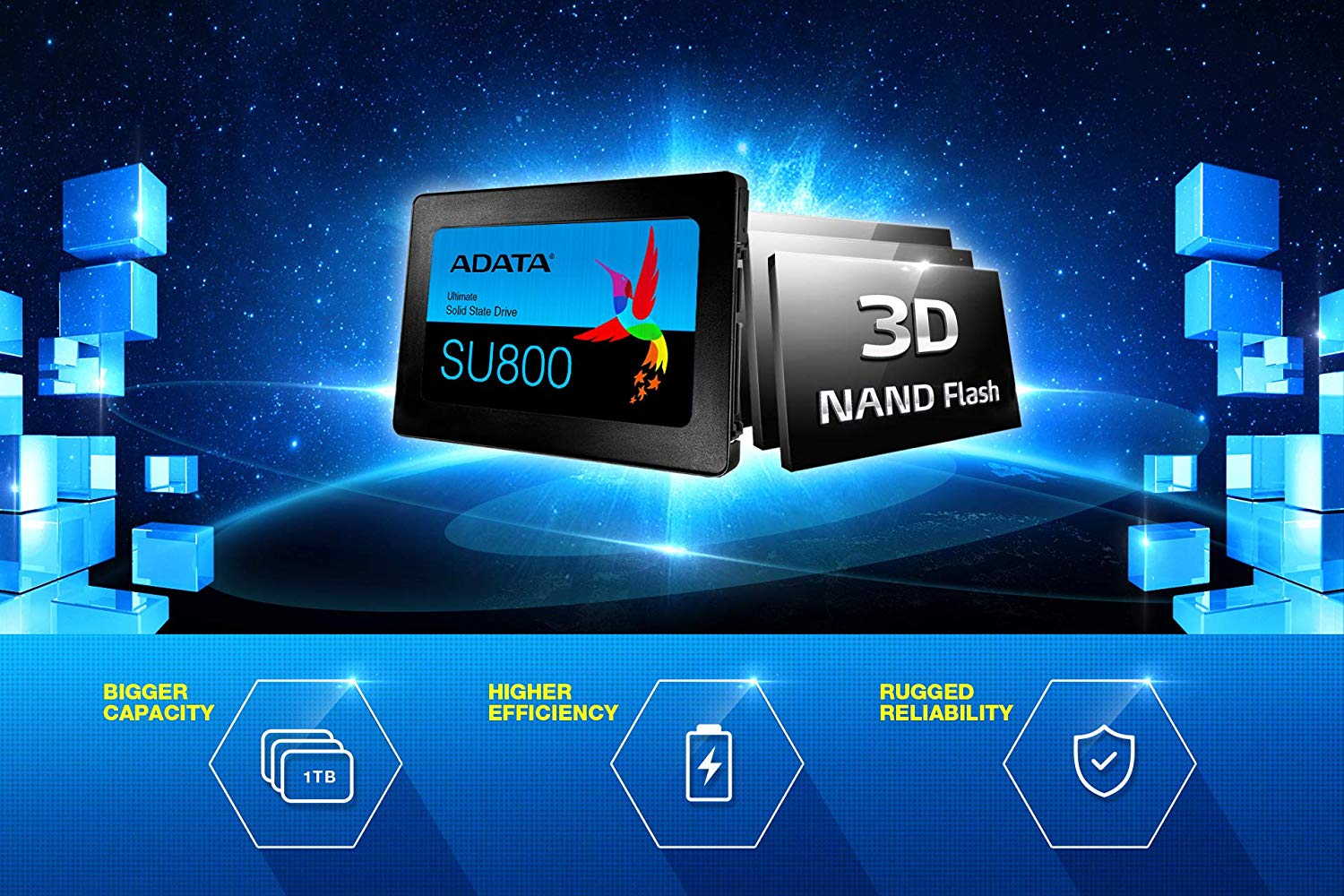 楽天市場】ADATA Technology 1TB SSD Ultimate SU800 2.5インチ SATA