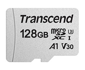 トランセンド microSDカード 128GB UHS-I U3 V30 A1 Class10 TS128GUSD300S-AE