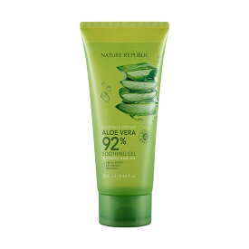 NATURE REPUBLIC CO. 92% Soothing and Moisture Aloe Vera Gel Tube (250 ml)