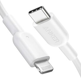 Anker PowerLine II USB-C & ライトニングケーブル MFi認証 USB PD 急速充電 iPhone 14 / 14 Plus / 14 Pro / 14 Pro Max / 13 / 種対応 (1.8m ホワイト)