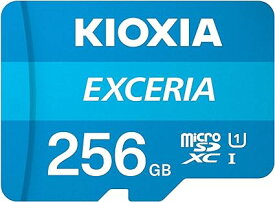 KIOXIA(キオクシア) 旧東芝メモリ microSD 256GB UHS-I Class10 (最大読出速度100MB/s) Nintendo Switch動作確認済 メーカー保証5年 KLMEA256G