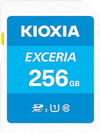 KIOXIA(キオクシア) 旧東芝メモリ SDカード 256GB SDXC UHS-I Class10 読出速度100MB/s 日本製 メーカー保証5年 KLNEA256G
