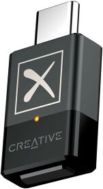 Creative BT-W3X PS4/PS5/Nintendo Switch使用可能 aptX HD 最大24bit/48kHz USB-C接続 Bluetooth 5.3 オーディオ トランスミッター HP-BTW3X