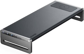 Anker 675 USB-C ドッキングステーション (12-in-1, Monitor Stand, Wireless) モニタースタンド ワイヤレス充電 100W USB PD対応 4K HDMIポート -Aポート搭載 高速データ転送