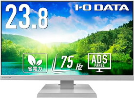 アイ・オー・データ IODATA モニター 23.8インチ ホワイト ADSパネル 非光沢 省電力 (HDMI/アナログRGB/スピーカー付/VESA対応/土日サポート/) EX-A241DW