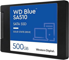Western Digital ウエスタンデジタル WD Blue SATA SSD 内蔵 500GB 2.5インチ (読取り最大 560MB/s 書込み最大 510MB/s) PC メーカー保証5年 WDS500G3B0A-EC SA510 【国内正規取扱代理店】