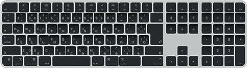 Appleシリコン搭載Macモデル用Touch ID搭載Magic Keyboard（テンキー付き）- 日本語（JIS）- ブラックキー