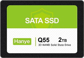 Hanye 2TB 内蔵型SSD 2.5インチ 7mm SATAIII 6Gb/s 550MB/s 3D NAND採用 アルミ製筐体 正規代理店品 国内3年保証