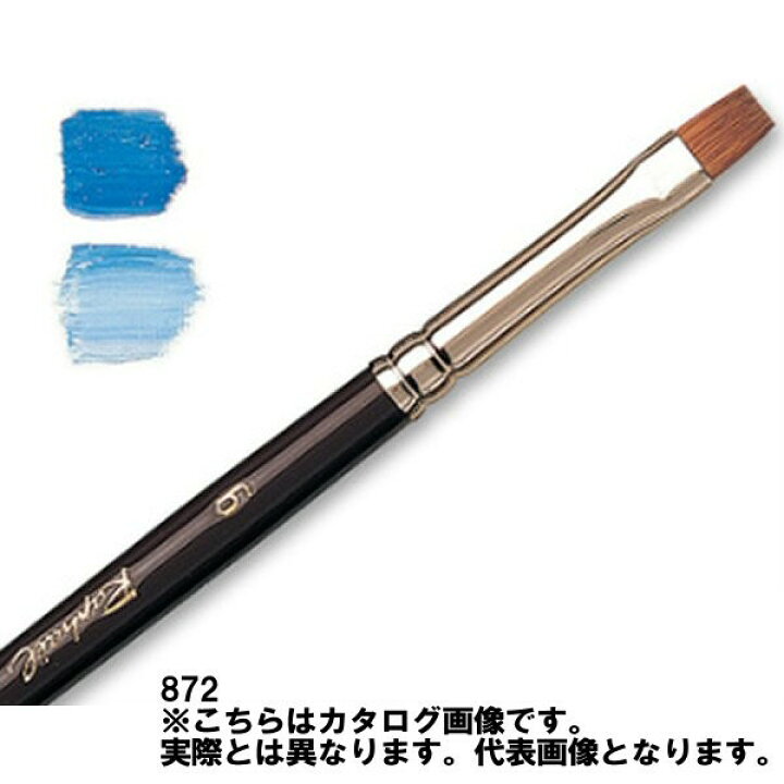 楽天市場】ラファエル 油彩筆 872-14号 赤テン 平 : アークオアシス 