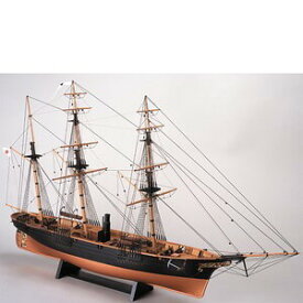ウッディジョー木製帆船模型1/75咸臨丸[帆無し]レーザーカット加工