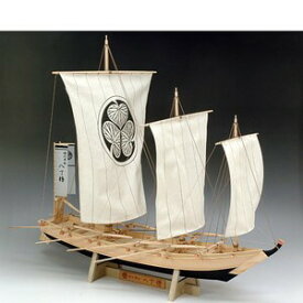 ウッディジョー木製帆船模型1/24八丁櫓レーザーカット加工