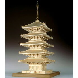 ウッディジョー木製建築模型1/75興福寺五重塔