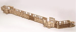 楽天市場】ウッディジョー木製建築模型1/350東京駅丸の内駅舎レーザー 