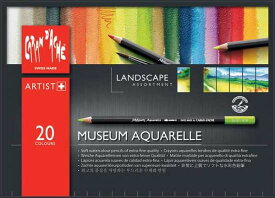 カランダッシュ 3510-420 ミュージアムアクアレル 水彩色鉛筆 20色ランド 688102
