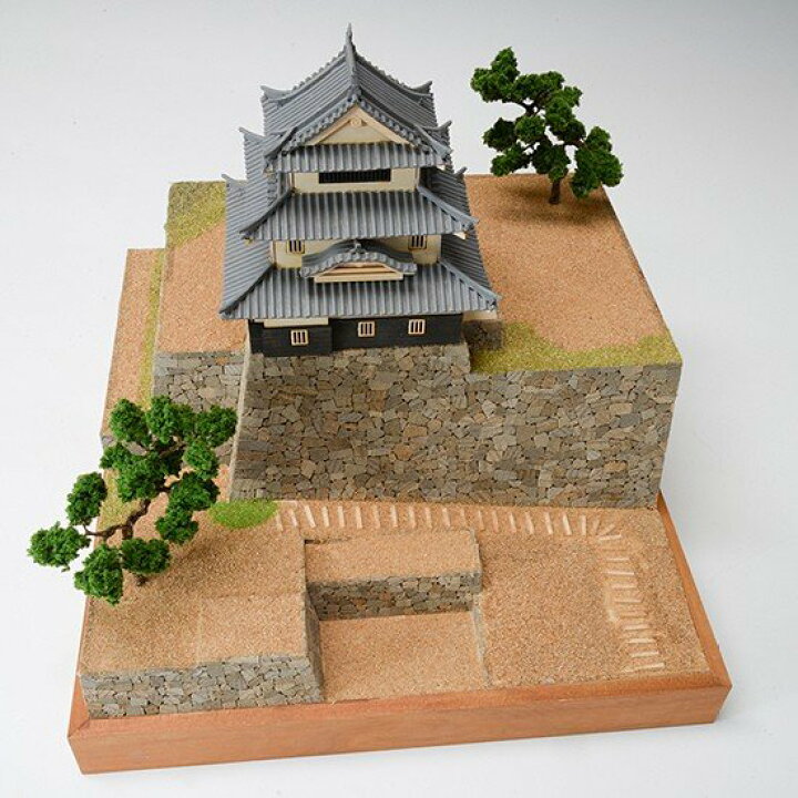 ウッディジョー 木製建築模型 1/150 丸亀城 アークオアシス 