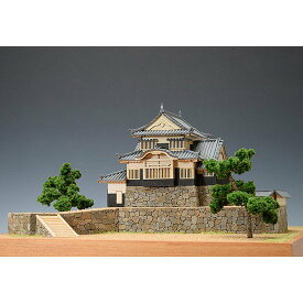 ウッディジョー 木製建築模型 1/150 備中松山城