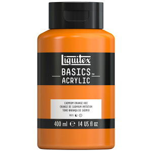 ���L�e�b�N�X �x�[�V�b�N�X 400mL 720(015) �J�h�~�E�� �I�����W �q���[ (16006720) Liquitex BASICS �A�N�����G��