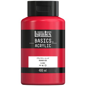 ���L�e�b�N�X �x�[�V�b�N�X 400mL 415(202) �v���C�}���[ ���b�h (16006415) Liquitex BASICS �A�N�����G��