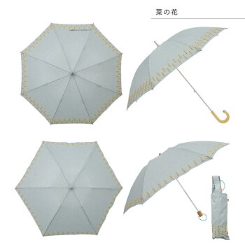 日傘/雨傘刺し子北欧デザイン10種折りたたみ/ショートスライド晴雨兼用刺繍/korkoコルコSPCScandinavianPatternCollectionスカンジナビアンパターンコレクション北欧雑貨