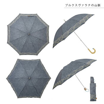 日傘/雨傘刺し子北欧デザイン10種折りたたみ/ショートスライド晴雨兼用刺繍/korkoコルコSPCScandinavianPatternCollectionスカンジナビアンパターンコレクション北欧雑貨