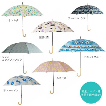 雨長傘Light200gkorko(コルコデザイン)北欧デザイン雨具レイングッズ軽い傘北欧雑貨