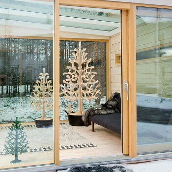 Lovi（ロヴィ）クリスマスツリーMomi-no-ki180cmもみの木北欧フィンランドおしゃれな北欧プライウッド白樺フィンランドインテリア置物プレゼントギフトに人気