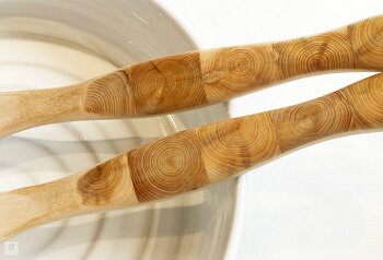 【SALE10%OFF】サラダセットインレイSkandinaviskH(スカンジナヴィスク)フォーク&スプーンサラダトング木製カトラリーおしゃれな北欧キッチン雑貨スウェーデンデザイン手作りハンドメイドプレゼントギフト