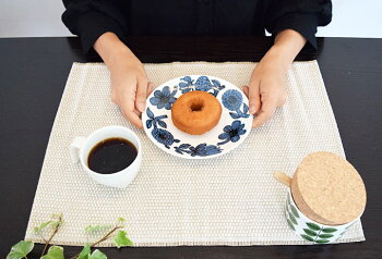 グスタフスベリGustavsbergプレート18cmレッドアスターブルーアスター北欧食器プレゼントスウェーデンの老舗陶器ブランドヴィンテージブランドスティグリンドベリStigLindberg