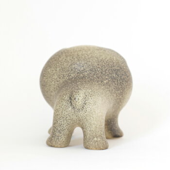 【送料無料】LISALARSON(リサ・ラーソン)BulldogMiniGY/BRブルドッグミニグレー&ブラウン陶器置物動物かわいいインテリア北欧雑貨大人気