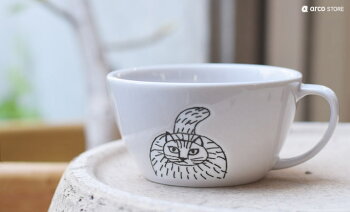 LisaLarson(リサ・ラーソン)スケッチシリーズスープマグおしゃれ北欧食器5タイプイラストスウェーデン洋食器お皿小皿プレゼント・ギフトにも人気