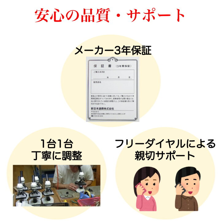 楽天市場 クーポンあり 新日本通商 双眼 実体顕微鏡 40倍 生物顕微鏡 反射顕微鏡 実体顕微鏡 知育 理科 科学 小学生 中学生 高校生 子供用 初心者 マイクロスコープ 使い方 観察ガイド カメラ スマホ 写真 プレゼント 入学祝い 誕生日 自由研究 進学 メーカー保証