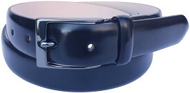 【クーポンあり】長沢ベルト工業 イタリア リナルディ社製 アドバンレザー ベルト ブラック | ブラックバックル版 メンズ 手仕事 人気 おすすめ おしゃれ ギフト プレゼント 日本製