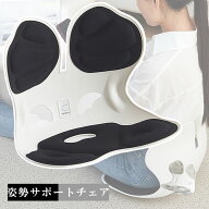 CICNELL 姿勢サポートチェア 人間工学チェア エルゴノミクスチェア 腰痛対策 腰・背中を優しく支える健康…