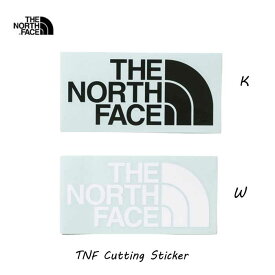 ザ ノースフェイス NN32347　TNF カッティングステッカー The North Face TNF Cutting Sticker NN32347 ブラック(K) ホワイト(W)