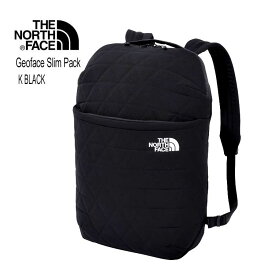 ザ ノースフェイス NM32350 ブラック ジオフェイススリムパック 電子機器やその周辺アクセサリーの収納に便利な、クッション性のあるデイパック The North Face Geoface Slim Pack K Black ブラック