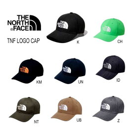 The North Face NN42242 TNF Logo Cap ザ ノースフェイス TNFロゴキャップ クロロフィルグリーン(CH) ブラック(K) ブラック×マンダリン(KM) ニュートープ(NT) アーバンネイビー(UN) インディゴ(ID) ユーティリティブラウン(UB) ミックスグレー(Z)