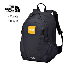 ザ ノースフェイス NMJ72358 (K) キッズ ラウンディ 22L バックパック/リュックサック 子供用　デイパック The North Face K Roundy 22L NMJ72358 ブラック(K)