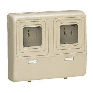 電力量計ボックス(化粧ボックス)ライトブラウン WP-3WLB-Z 4個価格 未来工業(MIRAI) WP-3WLB-Z