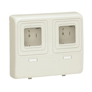 電力量計ボックス(化粧ボックス)ミルキーホワイト WP-3WM-Z 4個価格 未来工業(MIRAI) WP-3WM-Z