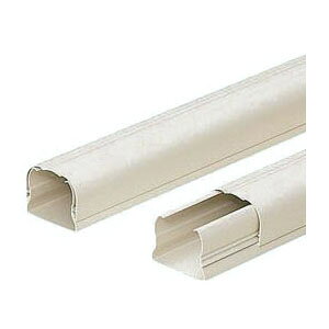 スッキリライン(エアコン配管用ダクト・70型)ホワイトブラウン GK-70WBS 6本価格 未来工業(MIRAI) GK-70WBS