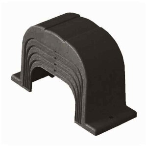 エアコン配管材ダクトエンド(100型)黒 GKAE-100K (20個価格) 未来工業(MIRAI) GKAE-100K