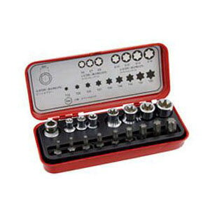Pro-Auto17PC.�X�y�V�����r�b�g&�\�P�b�g�Z�b�g(�����p6.35&9.5mm) SEK(�X�G�J�Q) 17T