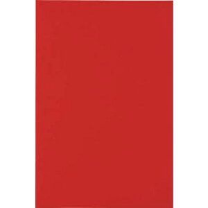 マグネットシート 艶無しタイプ 幅200×長さ300×厚み0.8mm 赤 トラスコ MSN2R