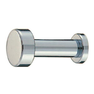 真鍮 ラウンドフック 小 クローム 1個価格 ※メーカー取寄品 シロクマ CB-14