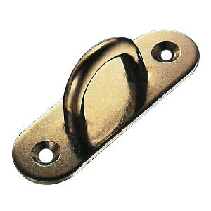 ブロンズパッドアイ(木ネジ付) 使用荷重 40kg フジワラ PD-8E