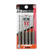 チップトップドリルビット(SDS-plus) TTタイプ(5本セット) 3.4mm ユニカ DP5-T34