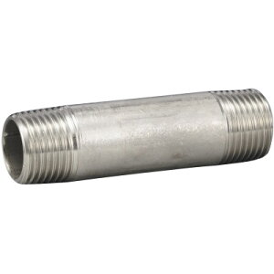 �X�e�����X���˂����p�� �����j�b�v�� SUS316TP �l�W(R×L)3/4×50 �t���[�o�� VLN-316-06050