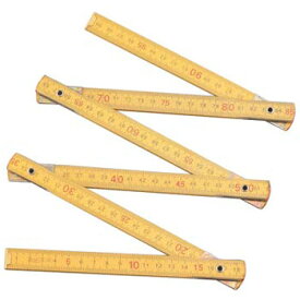 木製折尺 1m 新潟精機 WFR-100C